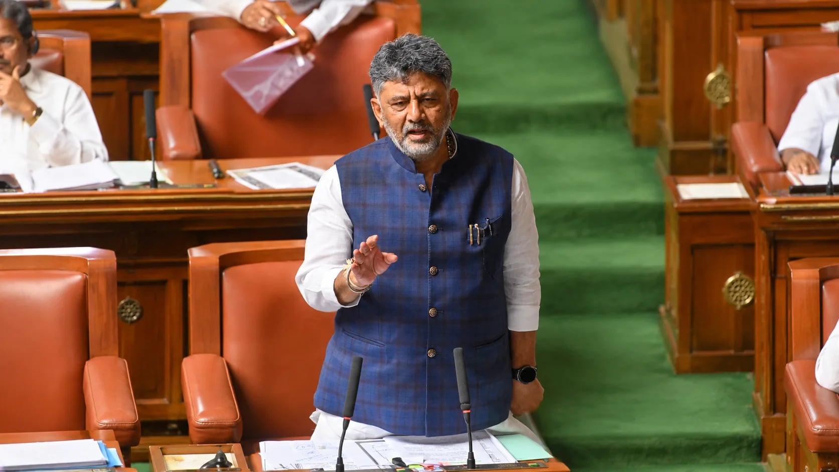ರಾಜ್ಯದ ರೈತರು, ಜನರ ರಕ್ಷಣೆಗೆ ಬದ್ಧ: ಮುಖ್ಯಮಂತ್ರಿ ಡಿ ಕೆ ಶಿವಕುಮಾರ್ ಸ್ಪಷ್ಟೋಕ್ತಿ
