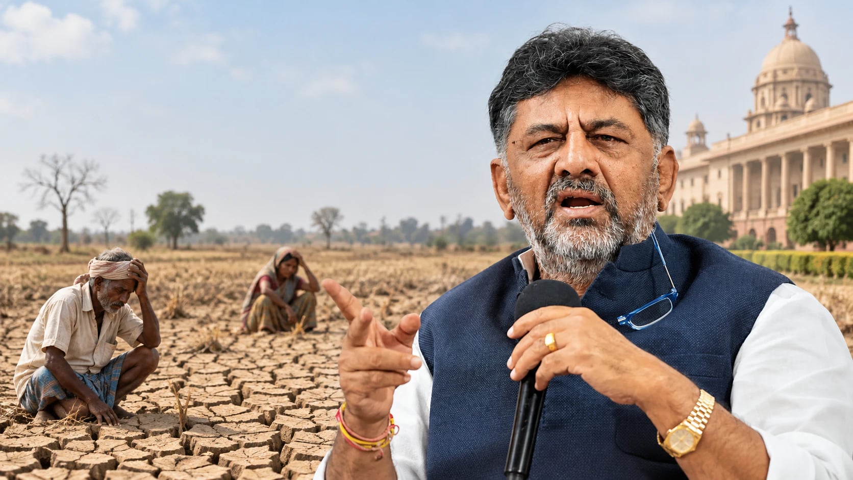 ಬರ ನೆರವು ಸಂಬಂಧ ಸರ್ವಪಕ್ಷ ನಿಯೋಗದ ಜತೆ ದೆಹಲಿಗೆ ಬಾರದಿದ್ದರೆ ಬಿಜೆಪಿಯ ಕಪಟ ನಾಟಕ ಸಾಬೀತು